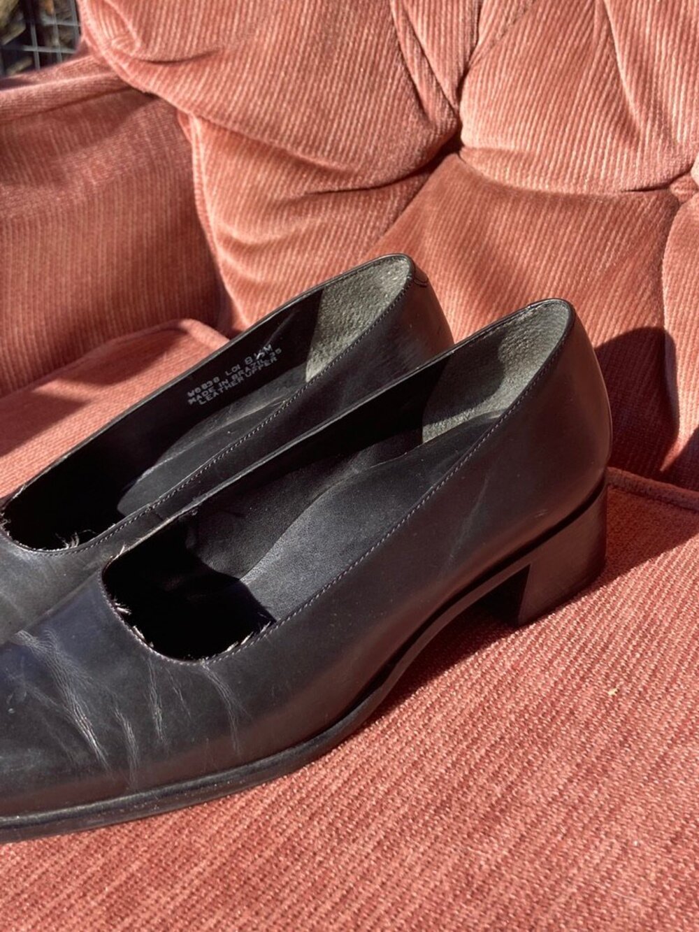 Cute little black block heeled ballet Rockport - Picture 2 of 8